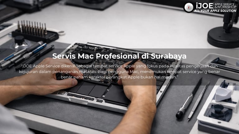 Service Mac Profesional di Surabaya