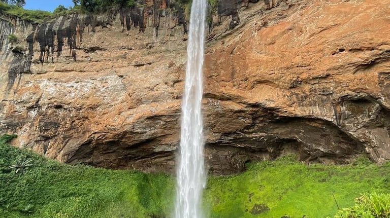  You will see these falls during the  Sipi falls bike adventure