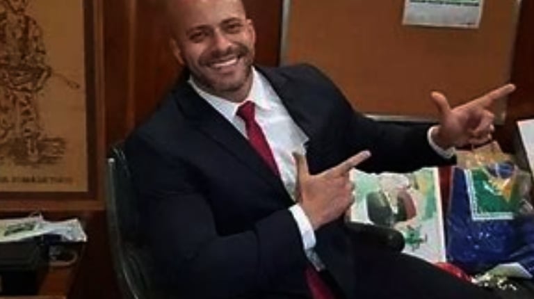 Daniel Silveira Congressman Brazil