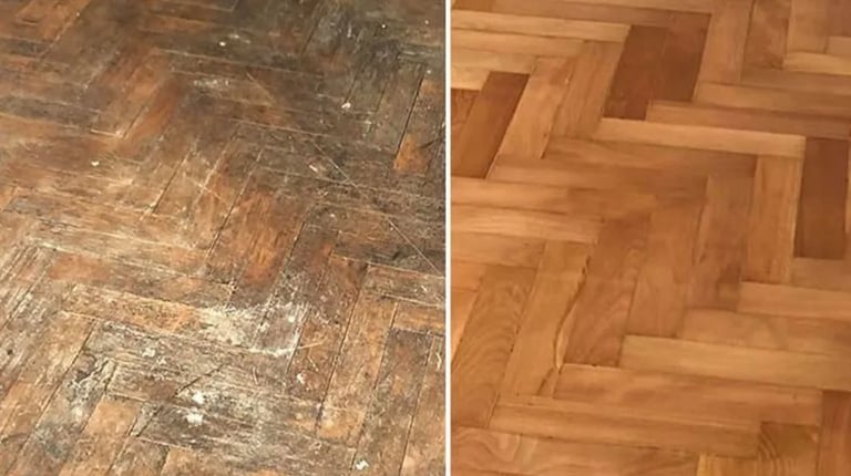 Piso restaurado