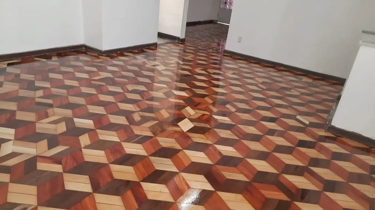 Restauração de piso