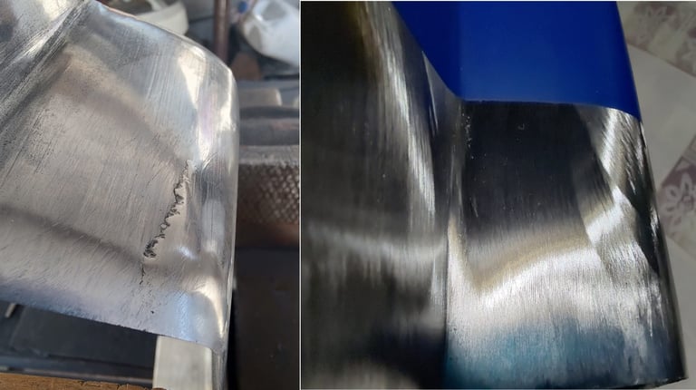 Troqueles corte: Reparación técnica de troqueles corte Sobre industrial con soldadura de precisión.