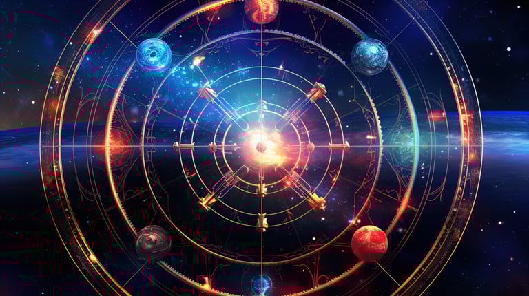 loot treasure map constellation star sun