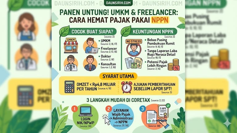 Cara Hitung Pajak Lebih Hemat Pakai NPPN di Coretax