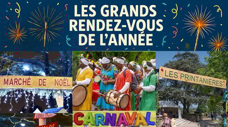 Les grand rendez-vous de l'année de la ville de Bron