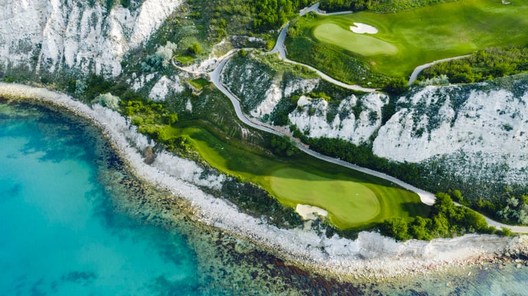 golf course on a holiday curated by Francesco Luxury Travels Villas Weddings