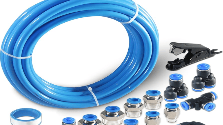 Picture of Pu tubes & pneumatic fittings