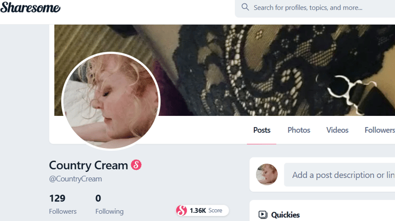 CountryCream Sharesome