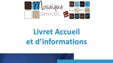 Livret d'accueil