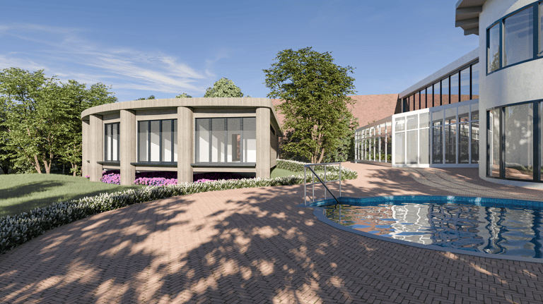 exterior commercial render