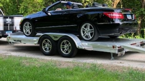 Hillsboro Industries aluminum car trailer 
