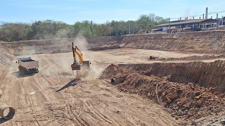  Terraplanagem e Preparação de Solo