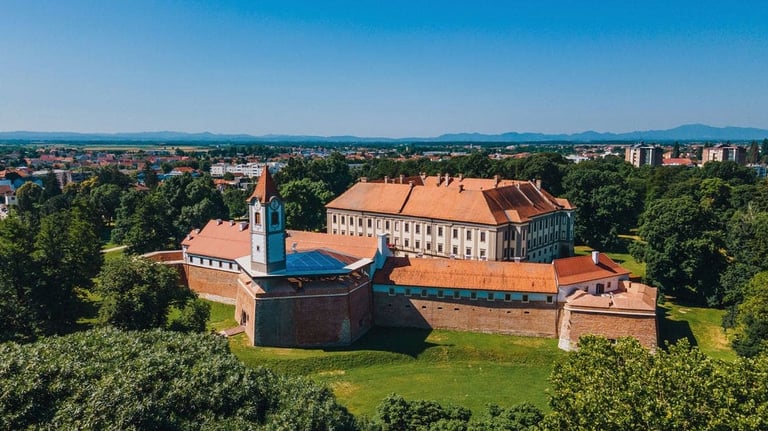 muzej medimurja stari grad zrinskih i riznica medimurja cakovec