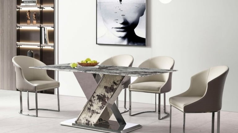 dining and coffee table