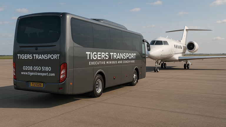 Coach Private Jet Transfer
