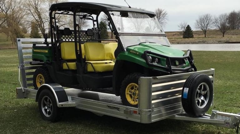 Hillsboro Industries aluminum utility trailer