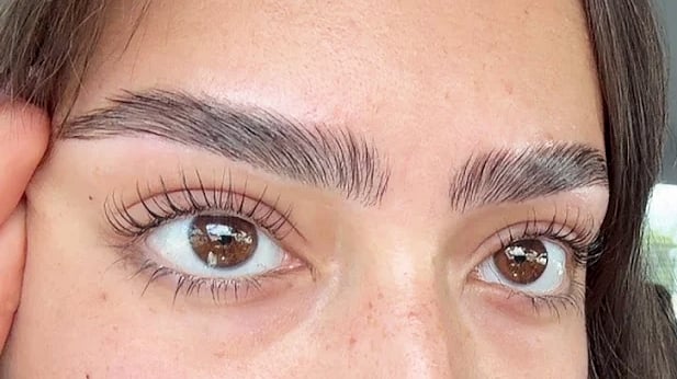 Client with Korean Lash Lift and Brow Lamination | Mar Brows & Lashes