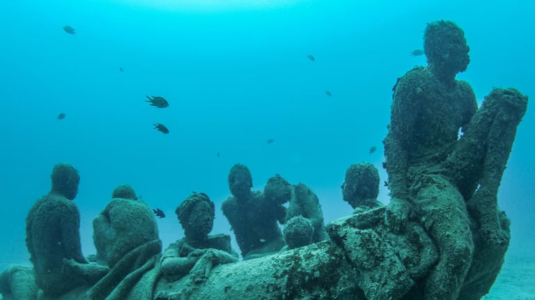 Museo Atlántico "Raft of Lampedusa"
