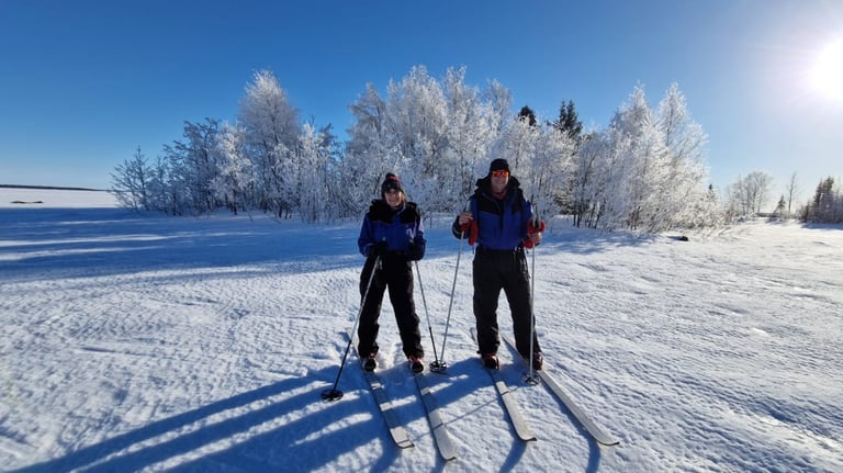 cross country skiing