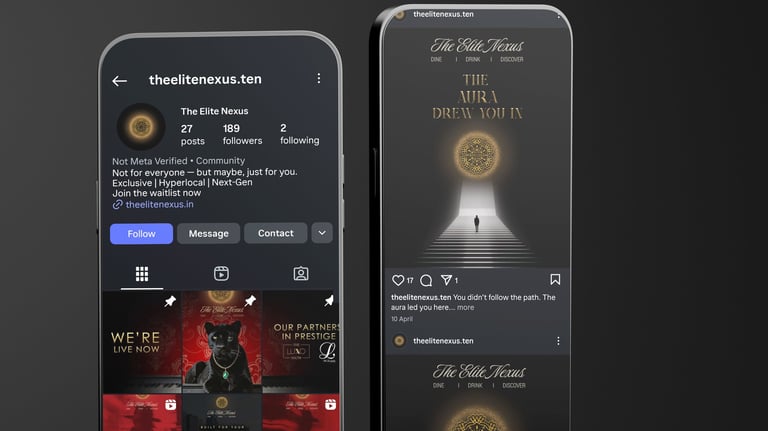 Instagram & Facebook ad design carousel created by The Gravids social media team