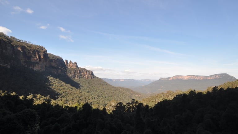 The blue mountains, Katoomba, Blue Mountains, Australia