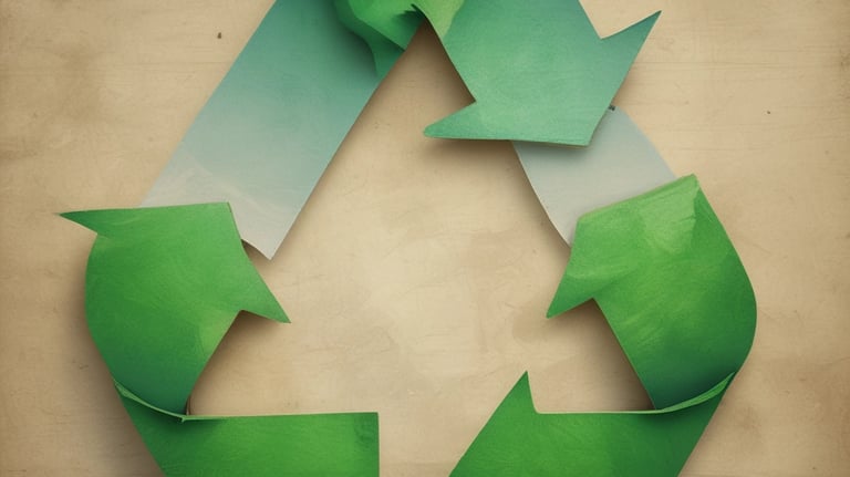 logo de recyclage pour la protection de l'environnement 