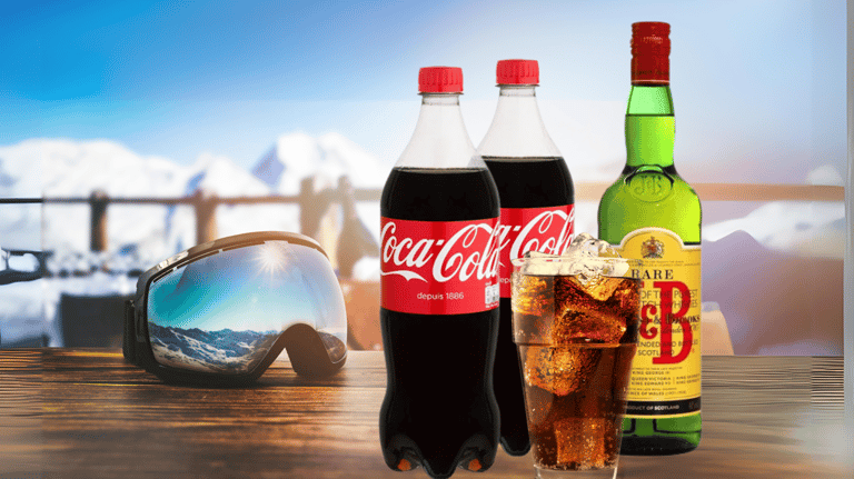 Livraison whisky coca Courchevel