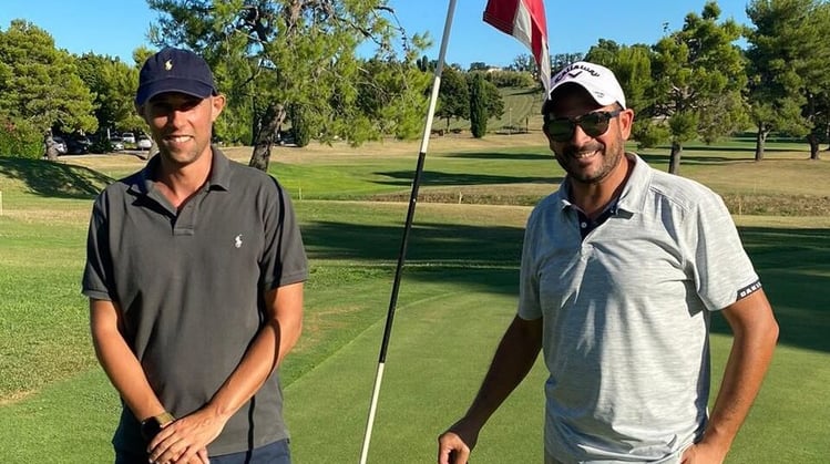 Guys on a golf holiday in Thailand curated by Francesco Luxury Travels Villas Weddings