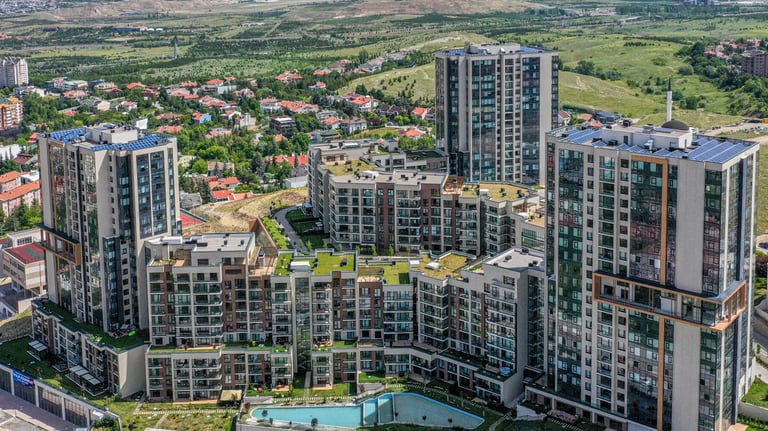 Emlak Konut Koordinat projesi Çayyolu