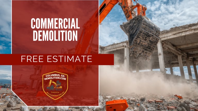 Commercial Demolition in Columbus, GA