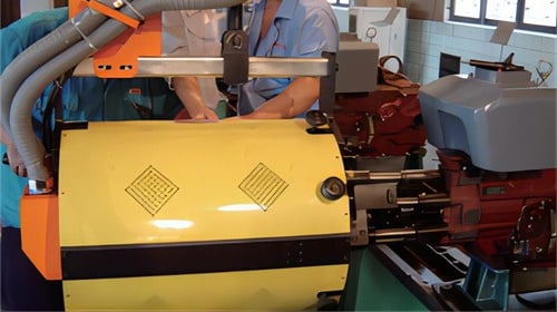 High-durability bolt machine compatible with Ingersoll Rand tooling standards