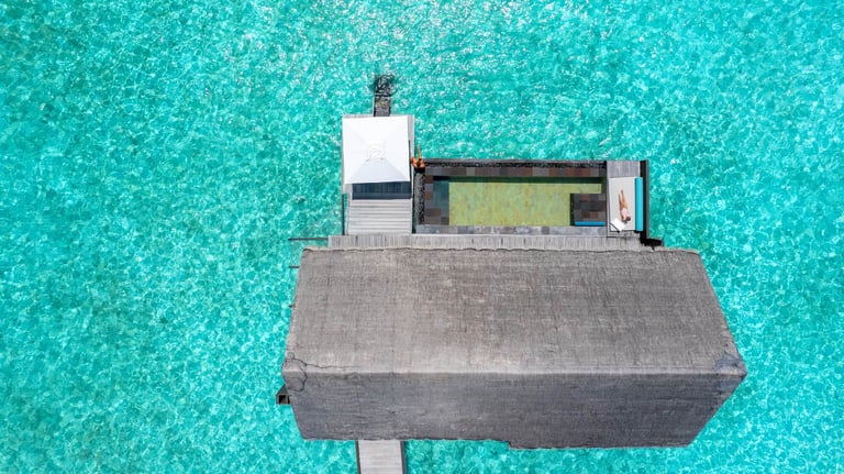 One & Only Reethi Rah Maldives overwater villa