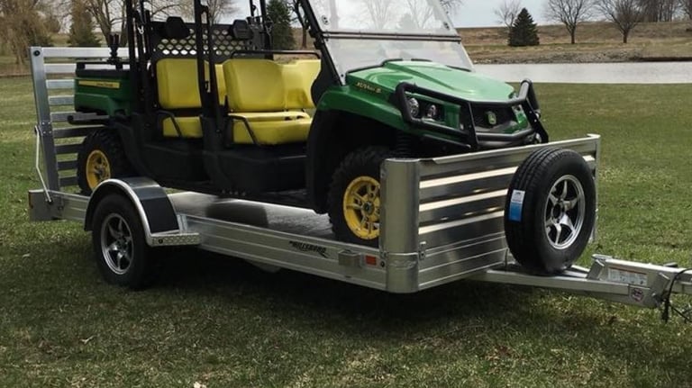 Hillsboro Industries aluminum utility trailer
