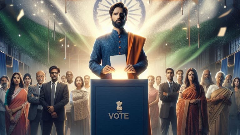 #vote is  a power of DEMOCRACY