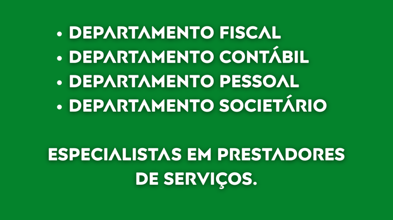 Serviços ofertados
