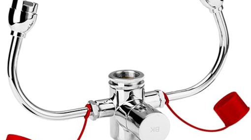 Eyewash Stations, Beauty Kate Faucet Mounted Eye Wash Station, Eye Flush Shower, First AID Emergency