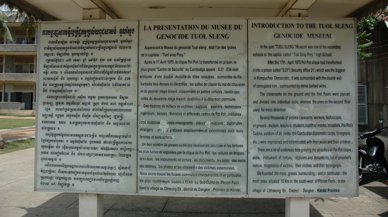 Tuol Sleng Genocide museum, S21, phnom penh, cambodia