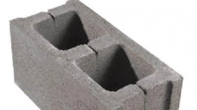 Cinder block for building construction