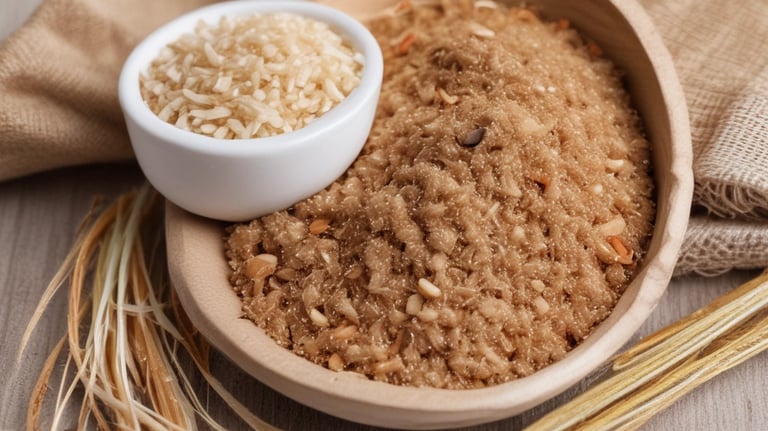 A curved facade covered in white latticework