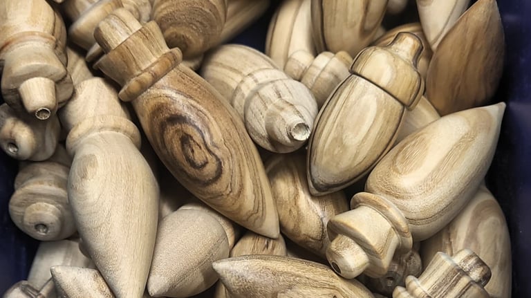 Pendule MICOUD en bois