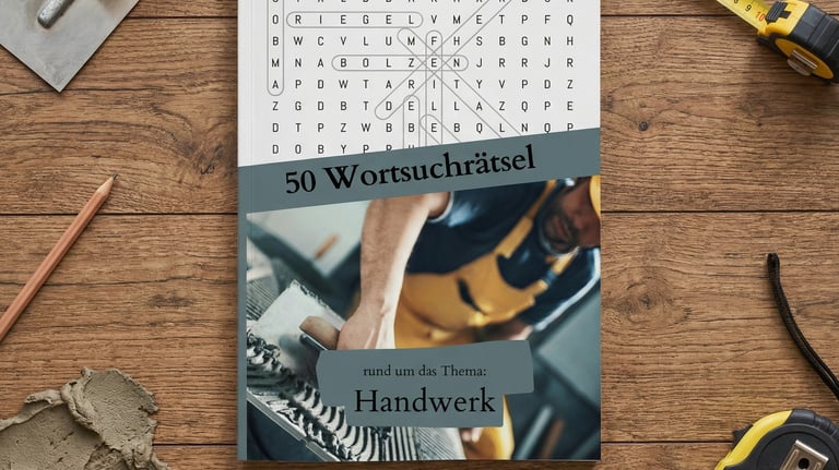 Lernbuch für Kinder zum Thema Handwerk