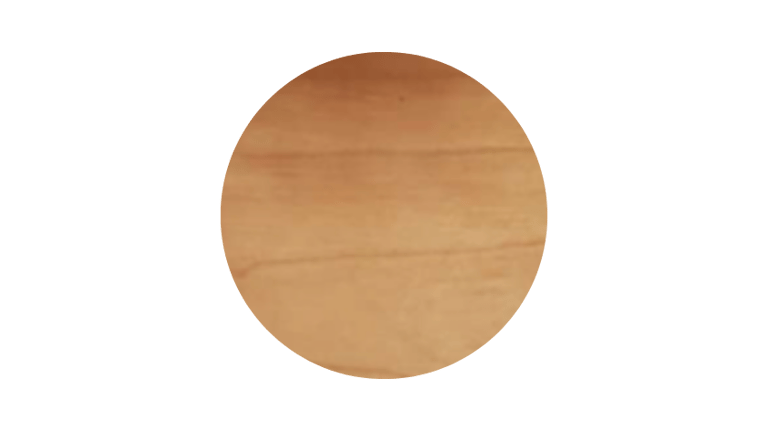 Cercle montrant le type de bois cerisier