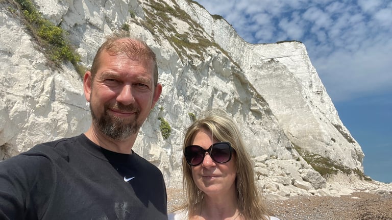 the  white cliffs of dover