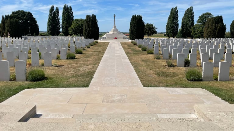 Tyne cot war memorial and cemetery, belgium