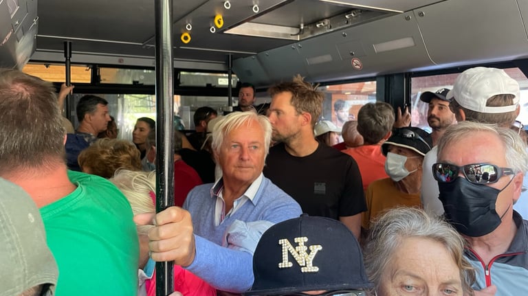 cable car to the Aguille du midi, chamonix, france