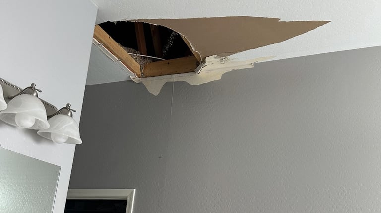 ceiling wall repair
