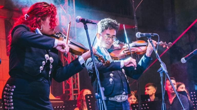 Mariachi en evento de empresa en Madrid