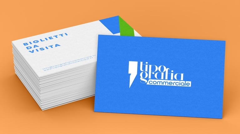 Biglietti da visita Tipografia Commerciale Treviso