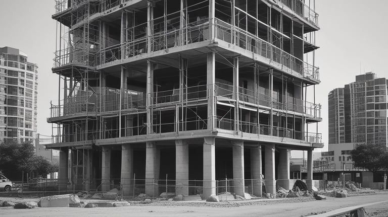 gray concrete wall inside building