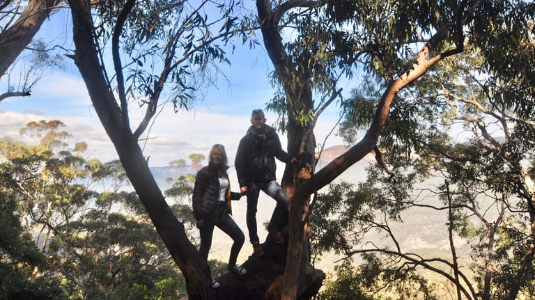 The blue mountains, Katoomba, Blue Mountains, Australia